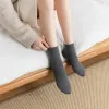 Dark grey mesh breathable summer thin mid-calf socks details Picture